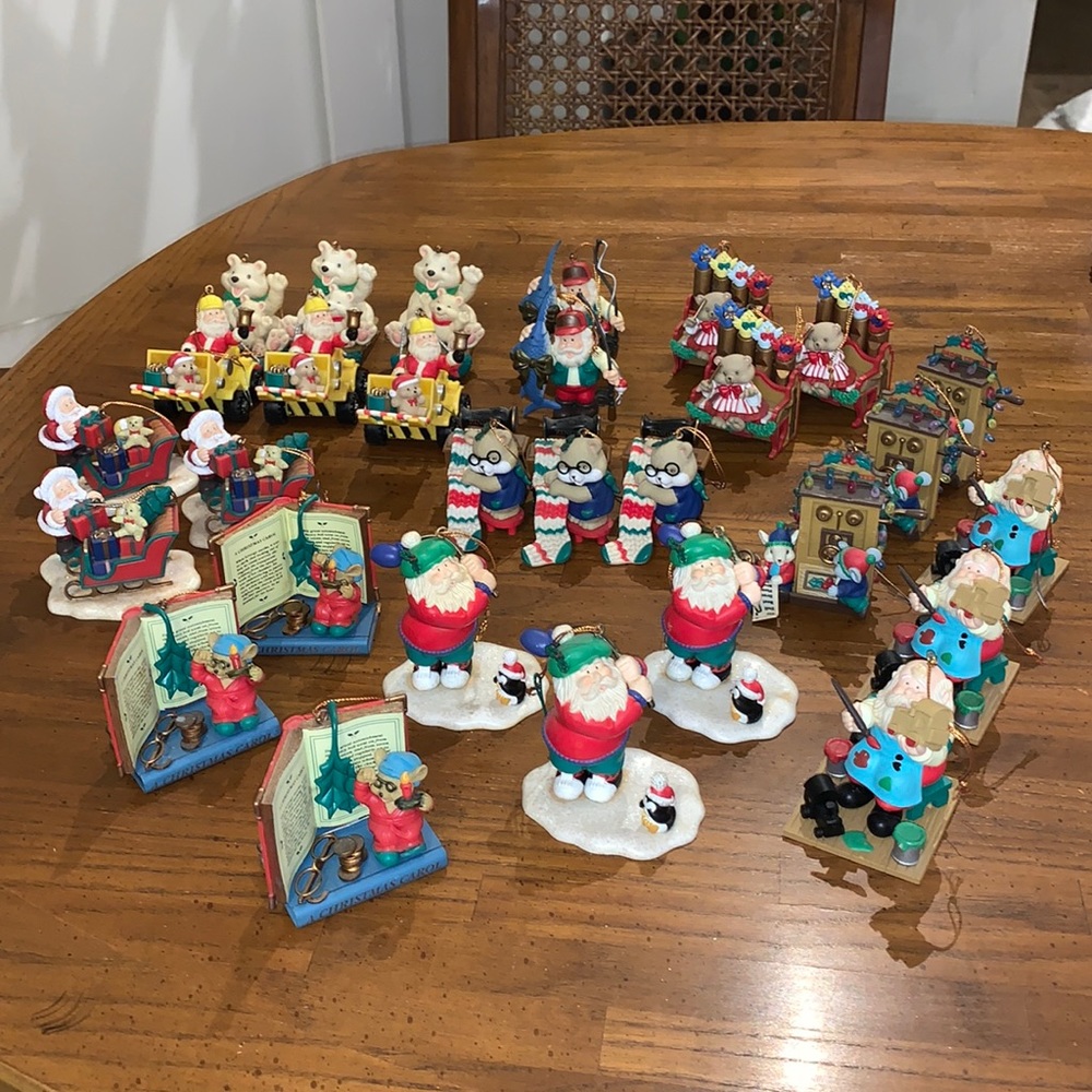 Unique Christmas Ornaments Decorations / Vintage 1996 Westmar
